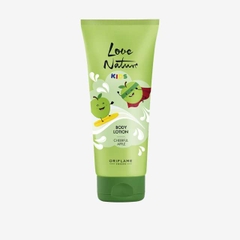 Kem dưỡng thể cho trẻ em Love Nature Kids Body Lotion Cheerful Apple hương Táo – 200ml - 44691 Oriflame