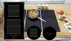 Bếp Domino 2 từ Kaff KF - H33DIS