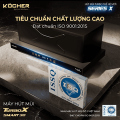 Máy hút mùi Kocher Turbo Smart 3D X3D-350T