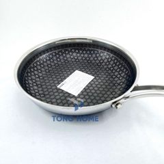 Chảo Noon Song inox 3 lớp đáy từ chống dính 2 mặt KIMS COOK