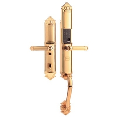 Khóa cửa đại sảnh biệt thự EL821 Gold - Khóa điện tử Demax