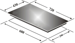 Bếp từ đôi Kaff KF-FL101II