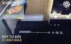 Bếp từ đôi Kocher DI-882 Max, nhập khẩu Hàn Quốc
