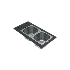 Chậu rửa đá Granite Malloca Sense K82