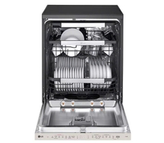 Máy rửa bát LG Quadwash TrueSteam™ màu Be LDT14BGA3