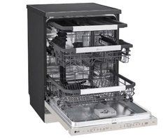 Máy rửa bát LG Quadwash TrueSteam™ màu Be LDT14BGA3