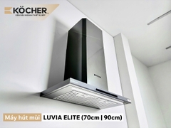 Máy Hút Mùi Kocher LUVIA ELITE Black Pearl – Thiết Kế Slim Fit Sang Trọng, Vận Hành Siêu Êm