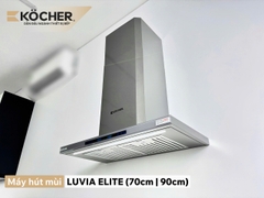 Máy Hút Mùi Kocher LUVIA ELITE Black Pearl – Thiết Kế Slim Fit Sang Trọng, Vận Hành Siêu Êm
