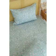 Ga giường 1m8 Thô lụa Hàn 100% Cotton cao cấp LEE CORNER nhiều hoạ tiết, ga nệm 1m8 x 2m