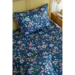 Ga giường 1m2, 1m4, 1m5x1m9 Cotton cao cấp LEE CORNER, vải Thô lụa Hàn, drap giường size 1,2x9m 1,4x9m 1,5x9m