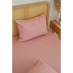 Vỏ gối Lụa Modal mầu trơn LEE CORNER cao cấp, áo gối nằm đủ size 25x35cm, 35x50cm 40x60cm 50x70cm 48x74cm