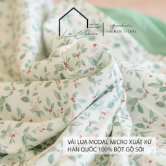 Gối em bé 35x50cm lụa Modal LEE CORNER cao cấp, vỏ gối em bé, vỏ gối nằm đi học