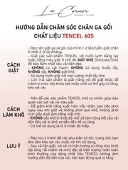 Ga giường đơn, lẻ size 1m 1m2 1m4 1m5x2m Lụa Tencel 60s cao cấp LEE CORNER, drap nệm thoáng mát cho bé(MAY THEO YÊU CẦU)