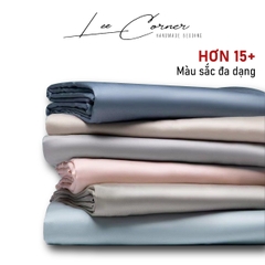 Ga giường đơn, lẻ size 1m 1m2 1m4 1m5x2m Lụa Tencel 60s cao cấp LEE CORNER, drap nệm thoáng mát cho bé(MAY THEO YÊU CẦU)