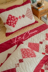 Chăn ghép quả trám đỏ, chần máy, 2x2,2m