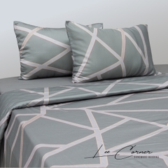 Bộ 3 món chăn gối Lụa Tencel 60s cao cấp LEE CORNER, 1 chăn 2 vỏ gối không lót bông mềm mịn thoáng mát 1m8x2m 2mx2m2 2m2x2m4