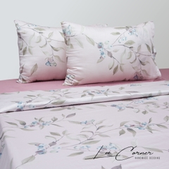Bộ 3 món chăn gối Lụa Tencel 60s cao cấp LEE CORNER, 1 chăn 2 vỏ gối không lót bông mềm mịn thoáng mát 1m8x2m 2mx2m2 2m2x2m4