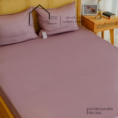 Ga giường 1m2, 1m4, 1m5x2m Cotton cao cấp LEE CORNER, vải Thô lụa Hàn, drap giường size 1,2x2m 1,4x2m 1,5x2m