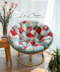 Ghế Papasan, trang trí decor phòng khách, phòng ngủ