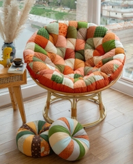 Ghế Papasan, trang trí decor phòng khách, phòng ngủ