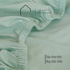 Ga giường Lụa Modal cao cấp LEE CORNER, drap giường size 1,2x1,9m 1,4x1,9m 1,5x1,9m