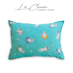 [Nhiều màu] Vỏ gối Lụa Modal nhiều hoạ tiết LEE CORNER áo gối cao cấp đủ size 25x35cm, 35x50cm, 40x60cm, 50x70cm