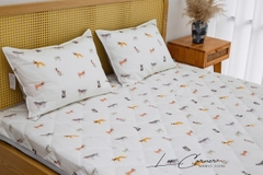 Tấm Trải Modal Micro, Ga chần bông LEE CORNER, Topper chần bông cao cấp kích thước 1m6 1m8 2m2, may theo yêu cầu