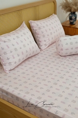 Ga giường đơn cho bé 1m2,1m4, 1m5x2m vải modal Hàn cao cấp LEE CORNER, vải kháng khuẩn, mềm mại, thoáng mát