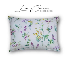[Nhiều màu] Vỏ gối Lụa Modal nhiều hoạ tiết LEE CORNER áo gối cao cấp đủ size 25x35cm, 35x50cm, 40x60cm, 50x70cm