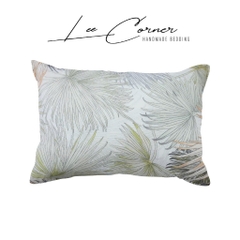 Vỏ Gối Nằm Cotton 35x50, 40x60, 50x70cm Cotton Thô lụa Hàn cao cấp LEE CORNER hoạ tiết, mềm mịn đủ size