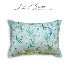 Vỏ Gối Nằm Cotton 35x50, 40x60, 50x70cm Cotton Thô lụa Hàn cao cấp LEE CORNER hoạ tiết, mềm mịn đủ size