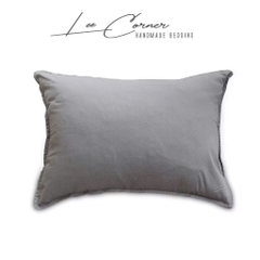 Vỏ gối Lụa Modal mầu trơn LEE CORNER cao cấp, áo gối nằm đủ size 25x35cm, 35x50cm 40x60cm 50x70cm 48x74cm
