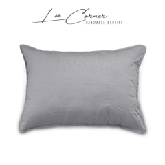 Vỏ gối Lụa Modal mầu trơn LEE CORNER cao cấp, áo gối nằm đủ size 25x35cm, 35x50cm 40x60cm 50x70cm 48x74cm