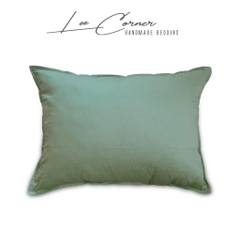 Vỏ gối Lụa Modal mầu trơn LEE CORNER cao cấp, áo gối nằm đủ size 25x35cm, 35x50cm 40x60cm 50x70cm 48x74cm