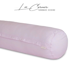 Vỏ Gối Ôm Modal cao cấp LEE CORNER mầu trơn, mềm mịn đủ size 60x80cm, 70x100cm