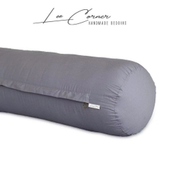 Vỏ Gối Ôm Modal cao cấp LEE CORNER mầu trơn, mềm mịn đủ size 60x80cm, 70x100cm