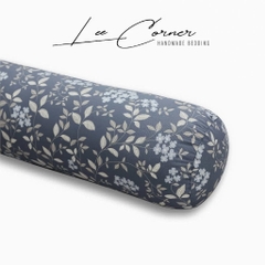 Vỏ Gối Ôm Cotton Thô lụa Hàn cao cấp LEE CORNER hoạ tiết, mềm mịn đủ size 60x80 70x100cm