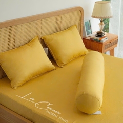 Ga giường Lụa Modal cao cấp LEE CORNER màu trơn, ga nệm 2 x 2m2