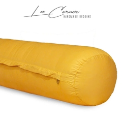 Vỏ Gối Ôm Cotton Thô lụa Hàn cao cấp LEE CORNER, mềm mịn đủ size 60x80 70x100cm