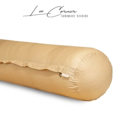 Vỏ Gối Ôm Cotton Thô lụa Hàn cao cấp LEE CORNER, mềm mịn đủ size 60x80 70x100cm