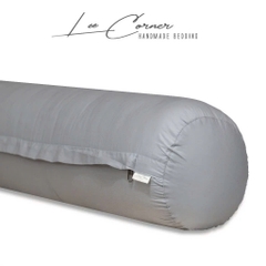 Vỏ Gối Ôm Cotton Thô lụa Hàn cao cấp LEE CORNER, mềm mịn đủ size 60x80 70x100cm