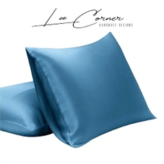 Vỏ Gối Nằm Lụa Tencel 60s Cao Cấp LEE CORNER, áo gối không khóa kéo 35x50 40x60 45x65 48x74 50x70 60x80cm (có may riêng)