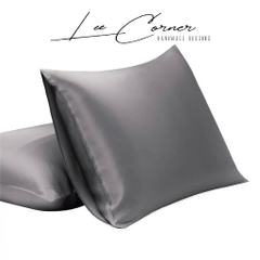 Vỏ Gối Nằm Lụa Tencel 60s Cao Cấp LEE CORNER, áo gối không khóa kéo 35x50 40x60 45x65 48x74 50x70 60x80cm (có may riêng)