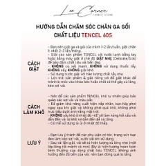 Ga giường 1m2, 1m4, 1m5x2m Lụa Tencel 60s cao cấp LEE CORNER, drap giường mềm mịn thoáng mát sang trọng (may theo yêu cầu)