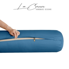 Vỏ Gối Ôm Lụa Tencel 60s cao cấp LEE CORNER mầu trơn, mềm mịn đủ size 60x80cm, 70x100cm, 80x100cm