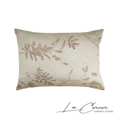Vỏ Gối Lụa Tencel 60s Cao Cấp LEE CORNER, áo gối không khóa kéo 35x50 40x60 45x65 50x70 60x80cm (may theo yêu cầu)