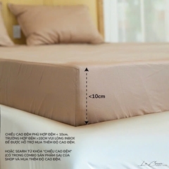 Ga giường 1m2, 1m4, 1m5x2m Lụa Tencel 60s cao cấp LEE CORNER, drap giường mềm mịn thoáng mát sang trọng (may theo yêu cầu)