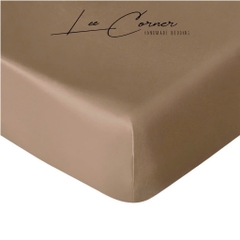 Ga giường Lụa Tencel 60s 2m2x2m LEE CORNER cao cấp, drap bo chun trải nệm 2m2 x 2m,ra bọc đệm mát lạnh (may theo yêu cầu)