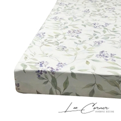 Ga giường đơn, lẻ size 1m 1m2 1m4 1m5x2m Lụa Tencel 60s cao cấp LEE CORNER, drap nệm thoáng mát cho bé(MAY THEO YÊU CẦU)