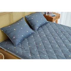 Tấm Trải Modal Micro, Ga chần bông LEE CORNER, Topper chần bông cao cấp kích thước 1m6 1m8 2m2, may theo yêu cầu